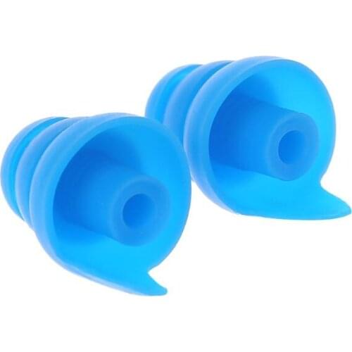 2021 New 1 Pair Silicone Earplugs Noise Cancelling Ear Plugs Hearing Protection 5 colors