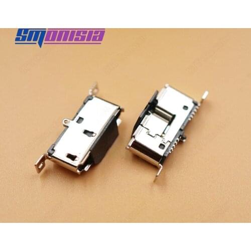 Smonisia 10pcs Micro USB 3.0 Jack Socket Tail Charging Port Mobile Hard Disk Interface Vertical Type