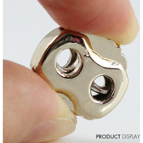 10pcs Pack Cord Lock Toggle Stopper lock Bean Gold Tone Toggle Clip NK183