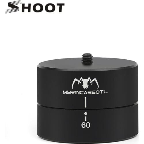 360 Degrees Panning Rotating Time Lapse Photography for GoPro Hero 7 6 5 4 Sjcam Xiaomi Yi Lite 4K DSLR for iPhone Mobile