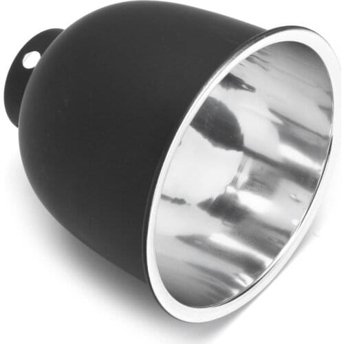 1PCS Reptile Lamp Holder Heat Dome Aluminium UVB Bulb Light Holder Clip for Reptile Pet Reflector Optional Support Bracket Black