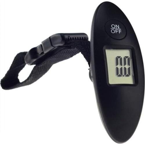 LCD Home Electronic Digital Portable Hanging Weight Hook Travel Luggage Scale with Paint Handle Handheld Weight Balance