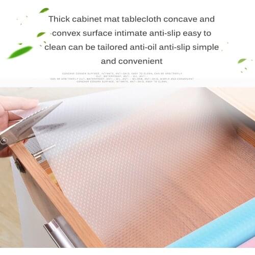 Porcelain New Waterproof Kitchen Table Mat Drawers Cabinet Shelf Liners Non Slip Cupboard Placemat Home Organization Accessories