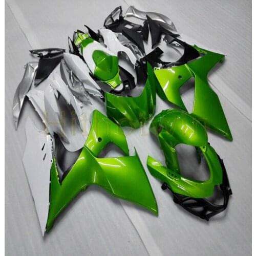 Motorcycle Fairing hull for GSX-R1000 2009 2010 2011 2012 2013 2014 2015 2016 K9 Bolts+Injection mold green
