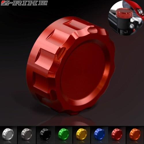 Rear Brake Reservoir Cover Caps CNC Cylinder Reservoir Cover For Yamaha MT07 MT-07 mt 07 09 FZ09 FZ-07 MT09 MT-09 FZ09 R1 14-17