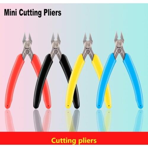 1pcs/3pcs/5pcs Cutting Pliers for Wires Cutting Side Diagonal Pliers Practical Anti-slip Rubber Pliers Mini Hand Tools 3.75 Inch