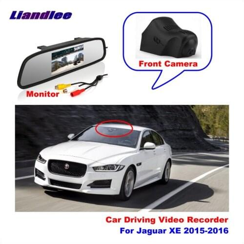 Liandlee for Jaguar XE 2015-2016 Car DVR Wifi Video Recorder Dash Cam Camera Night Vision Control Phone APP 1080P
