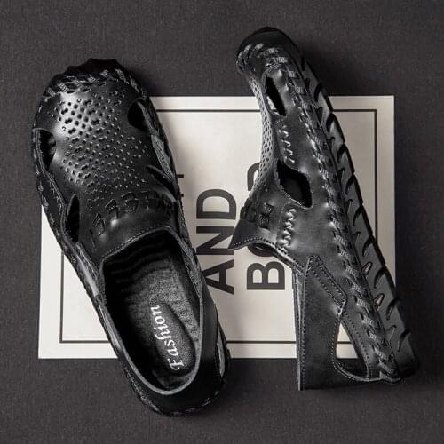 Sandles For Men Sandals For Men Beach Man 2019 Summer Sandalias Transpirables Roman Shoes Fashion Sport Work Sandale Homme Ete