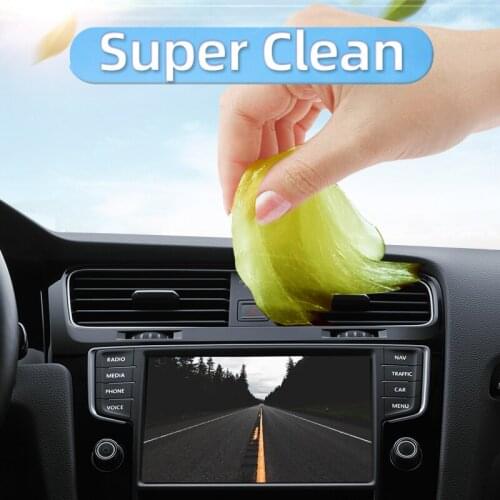 Soft Elastic Cleaning Scouring Pad Glue Magic Eraser Cyber Keyboard Super Clean Dust Stick Gel Pad Tools for Auo CAR keyboard