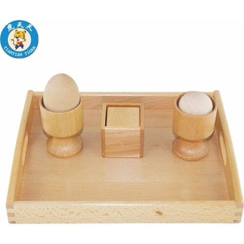 Montessori Set Baby Educational Wooden Toys Learning Education Games 3D Object Fitting Exercise