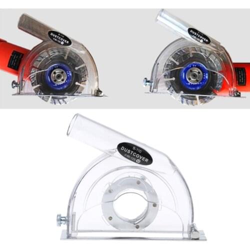 Clear Cutting Dust Shroud Grinding Cover For Angle Grinder & 3"/4"/5" Saw Blades G8TB