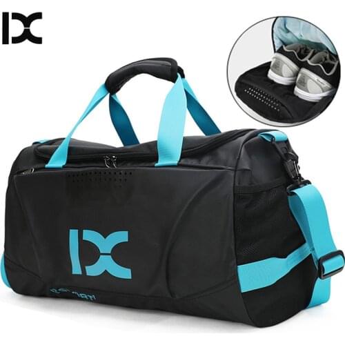 Gym Fitness Bag Travel Duffle Training Yoga Handbag for Women Men Wet Dry Shoulder Nylon Bolsa Tas Outdoor Sac De Sport XA110D