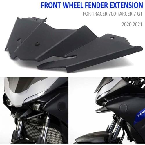 Front Wheel Fender Extension For YAMAHA TRACER700 Tracer 700 Tracer 7 GT 2020 2021 Motorcycle Accessories Aluminum Front Spoiler