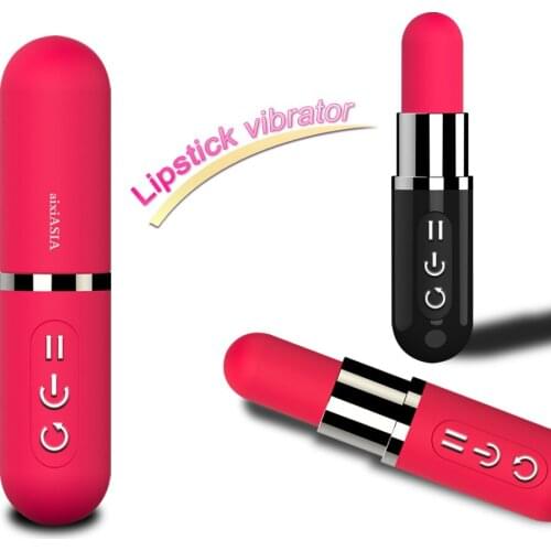 Lipsticks Vibrator Mini Electric Bullet Vibrator G Spot Vibration Clitoris Stimulator Erotic Product Sex Toys for Woman
