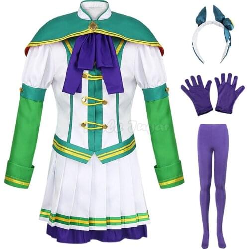 XS-3XL Pretty Derby Silence Suzuka Cosplay Costume Women Girls Japan Anime Halloween Party Stage Show Uniform Sets C143M185