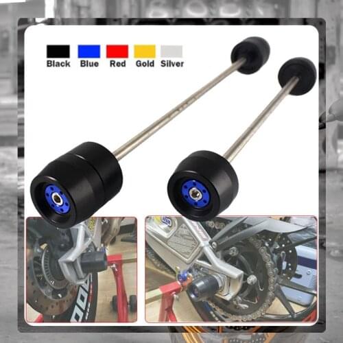 For HONDA CBR600RR CBR 600RR CBR600 RR 2007-2015 Motorcycle Accessories Front & Rear Axle Fork Crash Sliders Wheel Protector