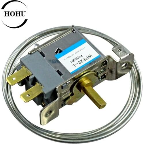 1PC Freezer Parts WPF22-L Freezer Thermostat 250V Household Metal Temperature Controller New