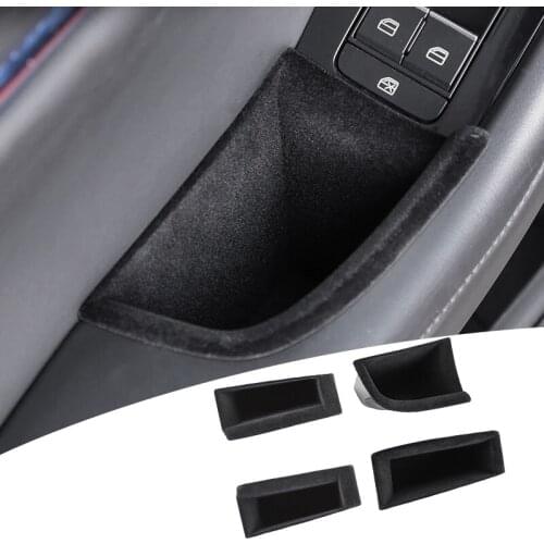 4Pcs Car Inner Door Storage Box Door Handle Storage Holder for Mazda 3 AXELA CX-30 2020