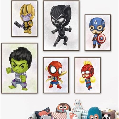 5D Diamond Painting Cartoon Marvel Avengers Superhero Full Square Needlework Diamond Embroidery Landscape Handicraft Home Decor
