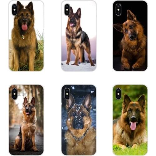 Accessories Phone Shell Covers German Shepherds For Motorola Moto X4 E4 E5 G5 G5S G6 Z Z2 Z3 G3 G2 C Play Plus