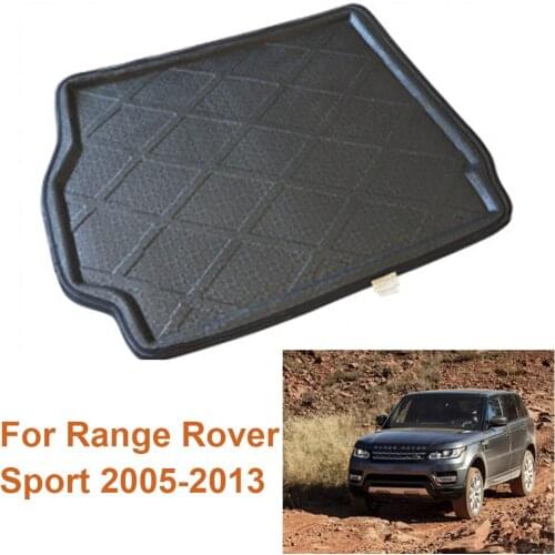 Tray Trunk Floor Carpet Mats For Range Rover Sport 2005-2013 Auto Car Rear Boot Cargo Liner Carpets Pad Mat