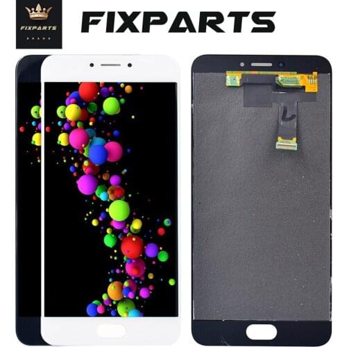 Meizu MX6 LCD Display with Touch Screen Digitizer Assembly Black/White Free Shipping for meizu mx6 lcd
