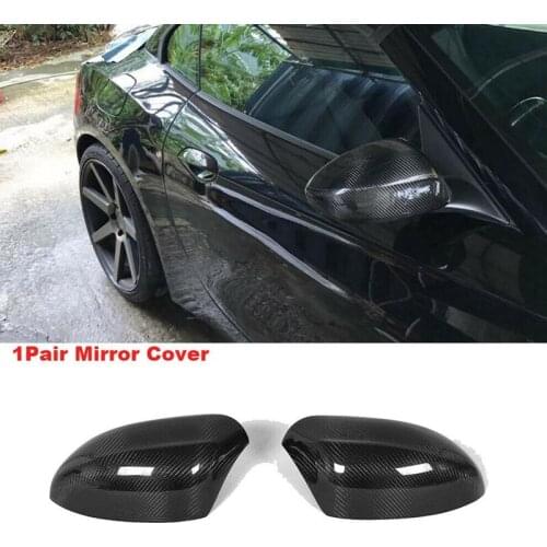 NEW-Car Carbon Fiber Side Rear View Mirror Covers Cap For-Bmw Z4 E89 2009-2015