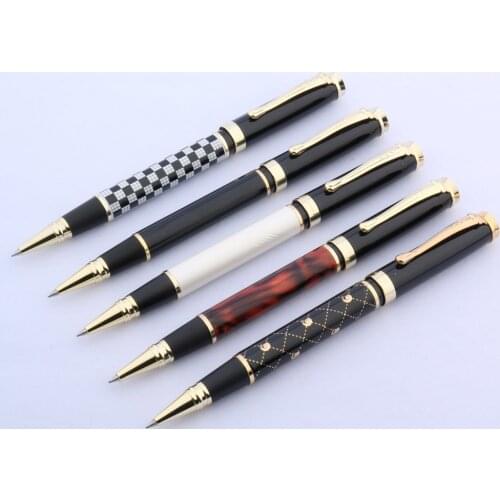 Jinhao 500 White with Black 0.5MM Rollerball Pen Stationery Office school supplies Writing