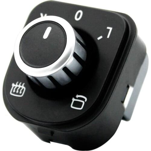 Mirror Adjustment Mirror Switch Knob for Volkswagen Express Rearview Mirror Switch Passat B6 Volkswagen Touan Jetta A5 Metten