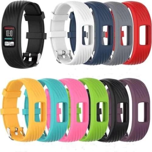Sports Silicone Strap For Garmin Vivofit 4 Twill Strap Wristband Watch Strap For Garmin Vivofit 4 Band Bracelet