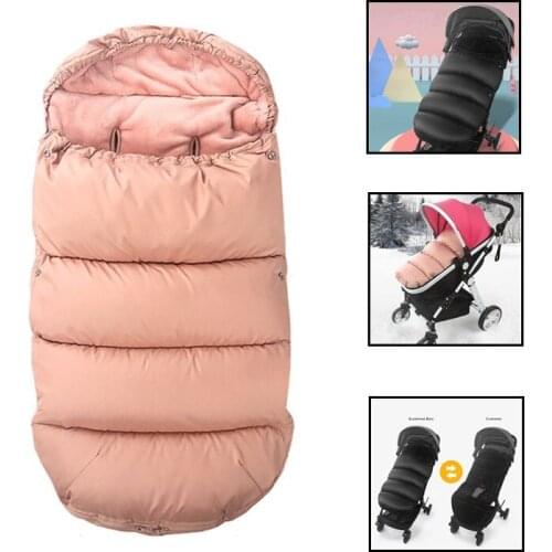 Universal Baby Footmuff Windproof Stroller Bunting Bag Sleeping Bags for Newborn toddler to 3 Year Old kids In a stroller