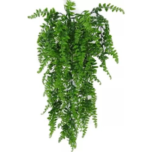 New Artificial Flower Vine Hanging Garland Fake Green Plant Rattan Home Outdoor Garden Decor Trailing Flower Hanging Wall Decor