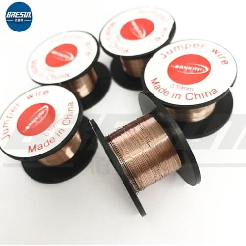 WL Repair Flying Lead Welding Repair Flying Lead 0.1mm Flying Lead Connecting Wire Copper Wire 10m