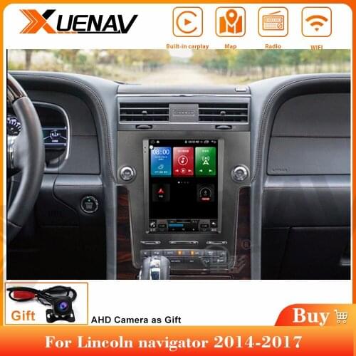 128G Android 10.0 Car gps navigation Head Unit For Lincoln navigator 2014-2017 audio radio stereo multimedia player