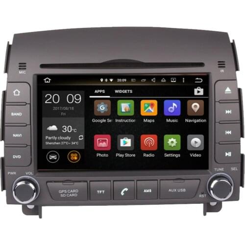 6.2'' Radio StereoDVD Multimedia Player Android 9.0 Octa Core 4GB RAM Car GPS Navigation For HYUNDAI SONATA NF YU XIANG2006-2008
