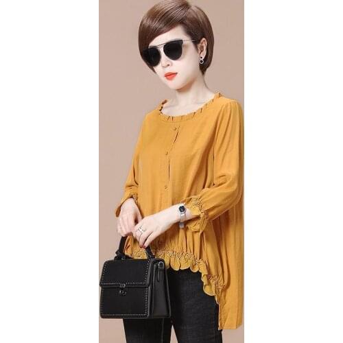 Женские хлопковые рубашки ATIMEET China At AliExpress