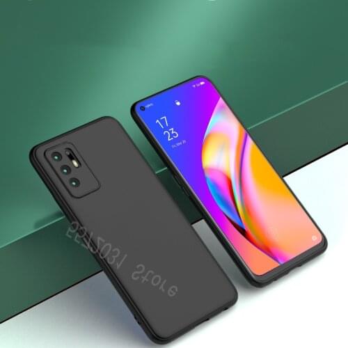 For OPPO F19 Pro Plus Case Matte Soft Silicone Back Cover For F19 Pro Plus 5G Reno 5Z A94 Coque Funda Camera Protection