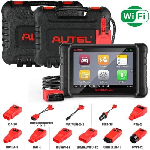 Autel MaxiDAS DS808K OE-Level Diagnostic Scan Tool with Bi-Directional Control 2021 Newest Diagnostic Scanner OBDII Coder Reader