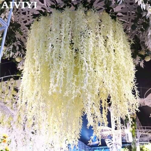 80CM foam fake pearl meat vine flower rattan vine wall garden home wedding holiday DIY decorative plant artificial flower lovers