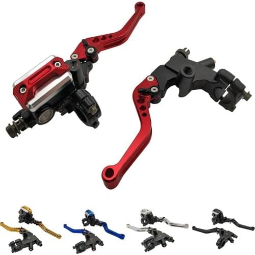2020 Motorcycle Clutch Brake Master Cylinder Reservoir Levers Kit For Suzuki DRZ400SM DR250 DJEBEL DR 250 Yamaha XMAX125