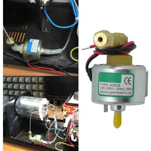 M89B Fog Smoke Machine Oil Pump 18w 40DCB for stage Machine Voltage 220v Protection Level IP65 Easy to Use Durable Compact