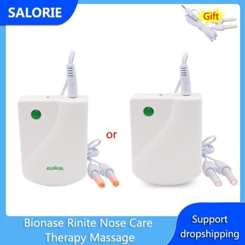Nose Care Massage Device Proxy BioNase Rinite Therapy Machine Nose Rhinitis Sinusitis Cure Hay Fever Low Frequency Health Care