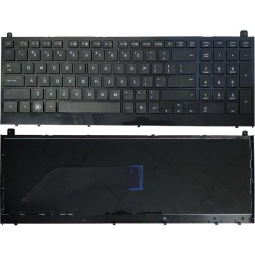 US New keyboard For HP probook 4520 4520S 4525S 4525 Black English Laptop Keyboard with Frame