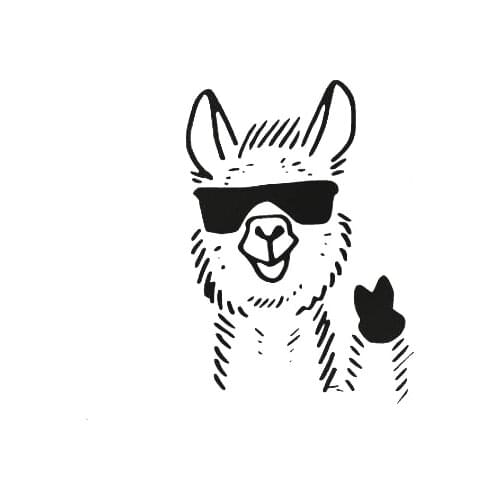 Thumbs Up Car Sticker Funny Llama Car Stickers Spit Happens Bumper Car Decals Car Styling Animals Decor White L420