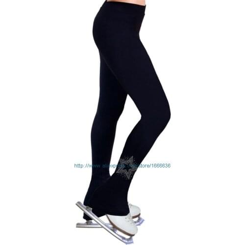 Hot Sales Ice Skating Dresses For Women Beautiful New Brand Vogue Figure Skating Trousers Competition KZ2003