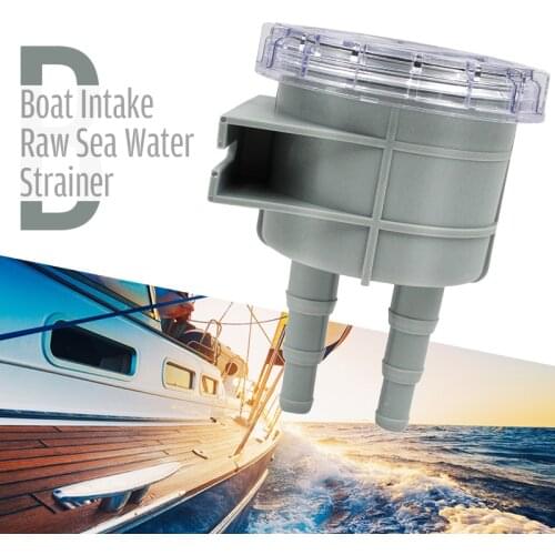 Boat Raw Water Intake Sea Water Strainer/Filter For 1"/1.25"/1.5" Marine Yacht Speedboat Engine Hose Etc Boat Accessories Marine
