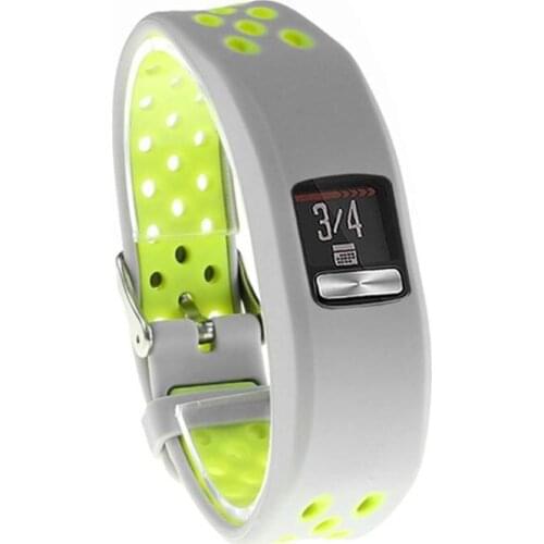 Silicone Replacement Sport Wristband Watch Band for Garmin vivofit 4 Bracelet