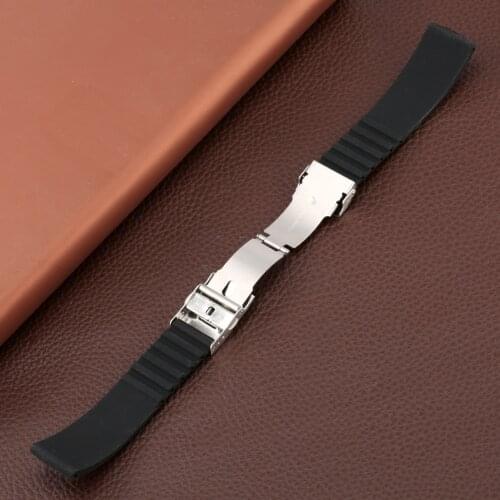 New Arrivals Silicone Watch Strap 18mm 20mm 22mm 24mm pasek do zegarka Durable Waterproof Bracelet Watch Band cinturino orologio