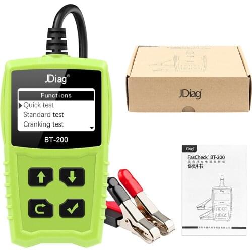 BT200 For Car 12V Bettery Tester Diagnostic Tool Automotive Battery Analyzer Car Battery healthy Four-wire Kelvin Tester
