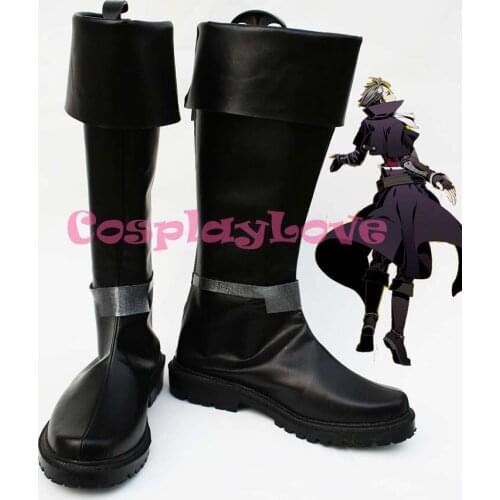 Game Unlight BlackPrince Grunwald Cosplay Shoes Boots Hand Made Custom-made For Halloween Christmas Festival CosplayLove
